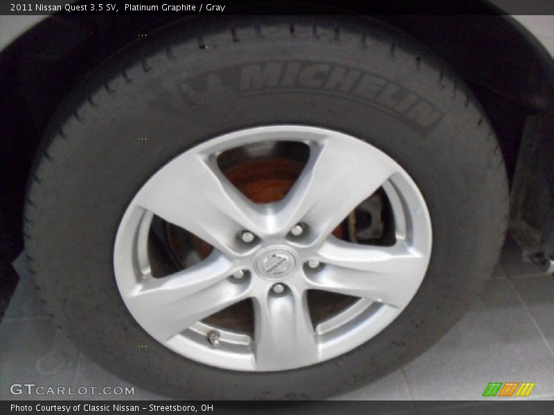 Platinum Graphite / Gray 2011 Nissan Quest 3.5 SV