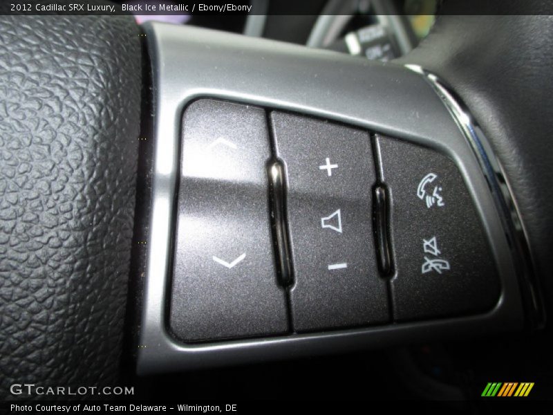 Black Ice Metallic / Ebony/Ebony 2012 Cadillac SRX Luxury