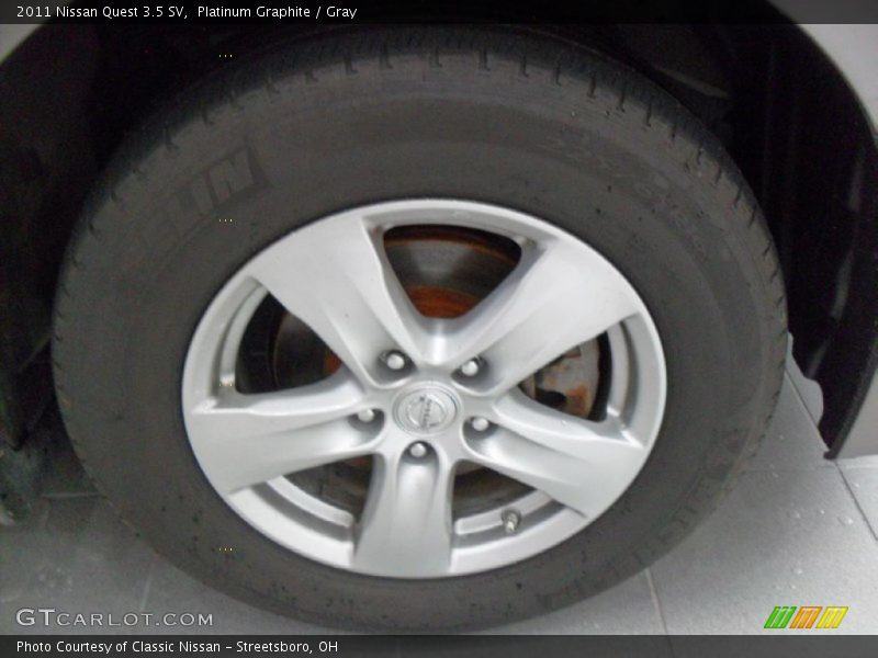 Platinum Graphite / Gray 2011 Nissan Quest 3.5 SV