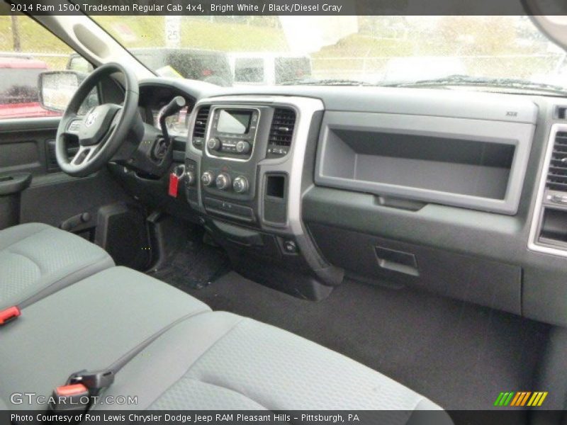 Bright White / Black/Diesel Gray 2014 Ram 1500 Tradesman Regular Cab 4x4