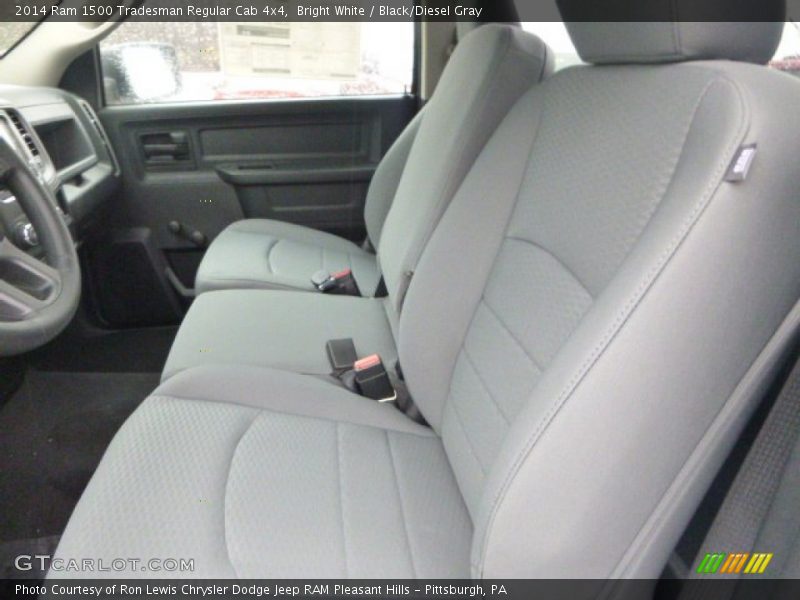 Bright White / Black/Diesel Gray 2014 Ram 1500 Tradesman Regular Cab 4x4