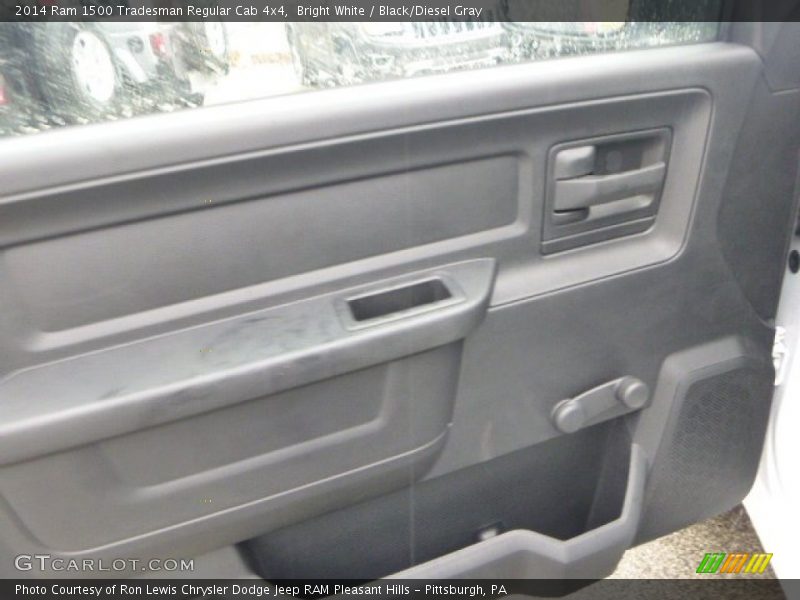 Bright White / Black/Diesel Gray 2014 Ram 1500 Tradesman Regular Cab 4x4