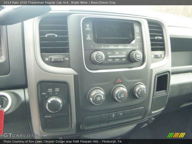 Bright White / Black/Diesel Gray 2014 Ram 1500 Tradesman Regular Cab 4x4