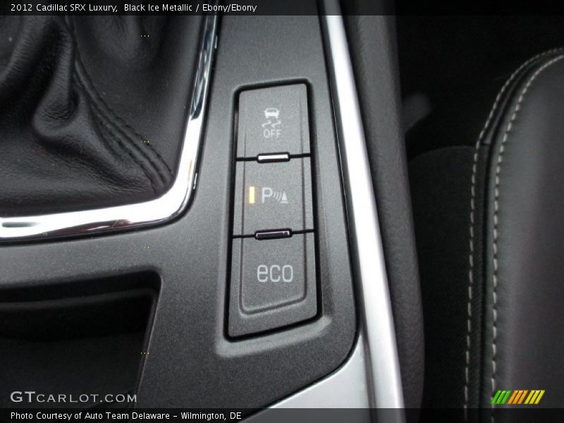Black Ice Metallic / Ebony/Ebony 2012 Cadillac SRX Luxury