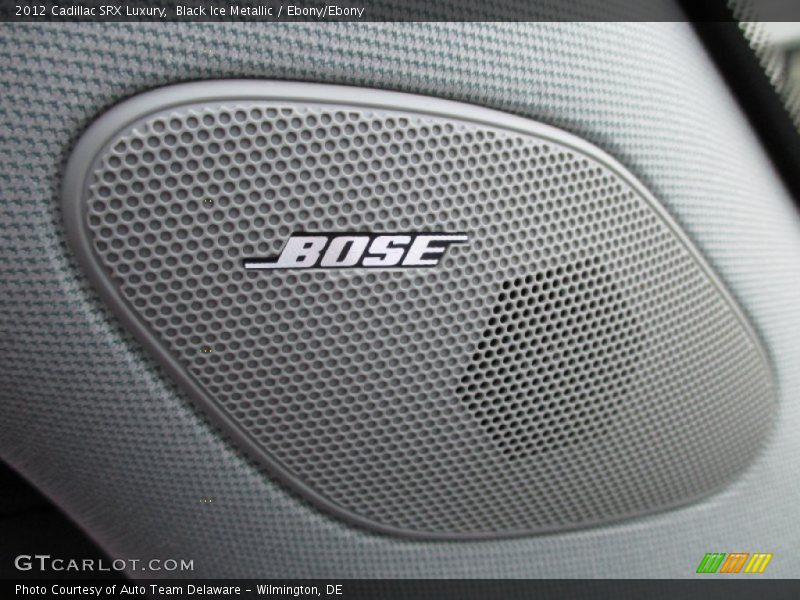 Black Ice Metallic / Ebony/Ebony 2012 Cadillac SRX Luxury