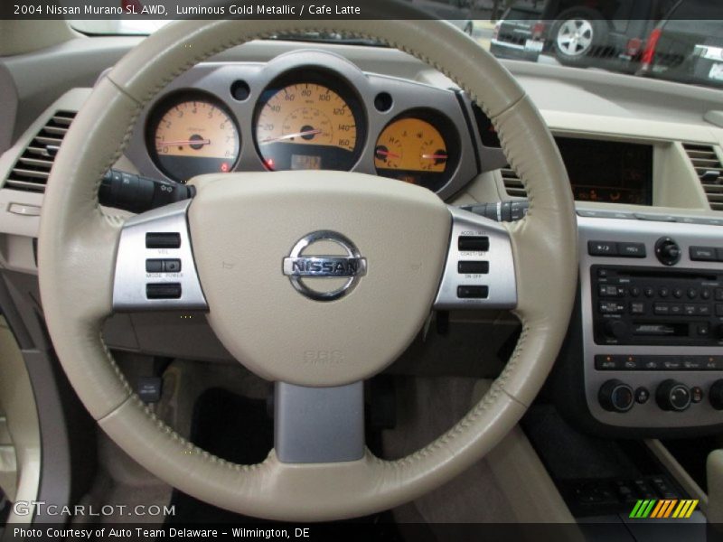 Luminous Gold Metallic / Cafe Latte 2004 Nissan Murano SL AWD