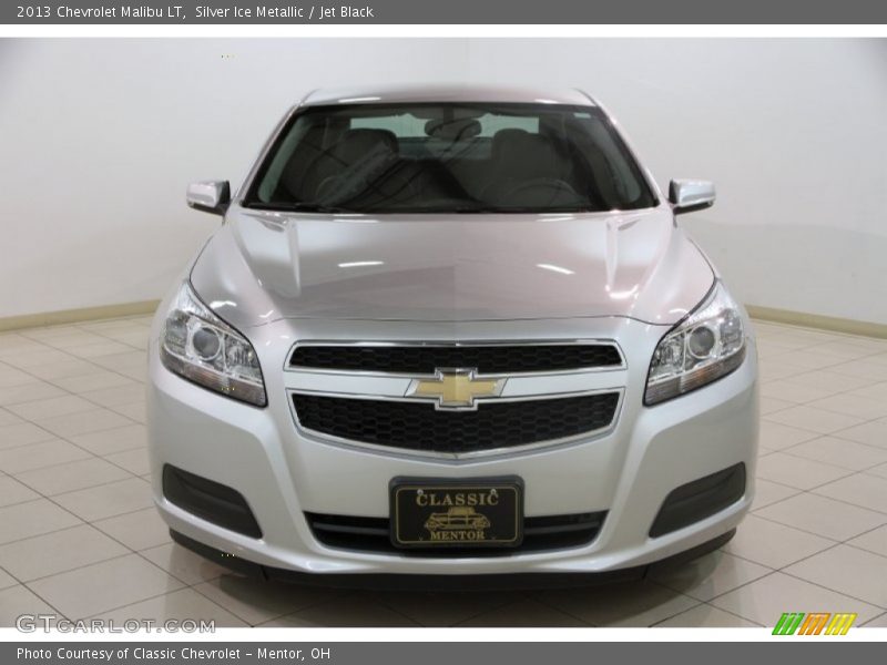 Silver Ice Metallic / Jet Black 2013 Chevrolet Malibu LT