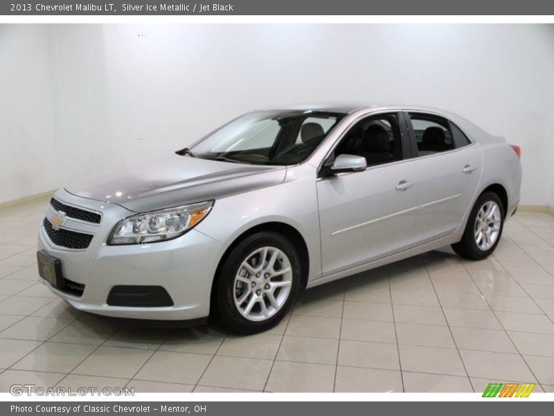 Silver Ice Metallic / Jet Black 2013 Chevrolet Malibu LT