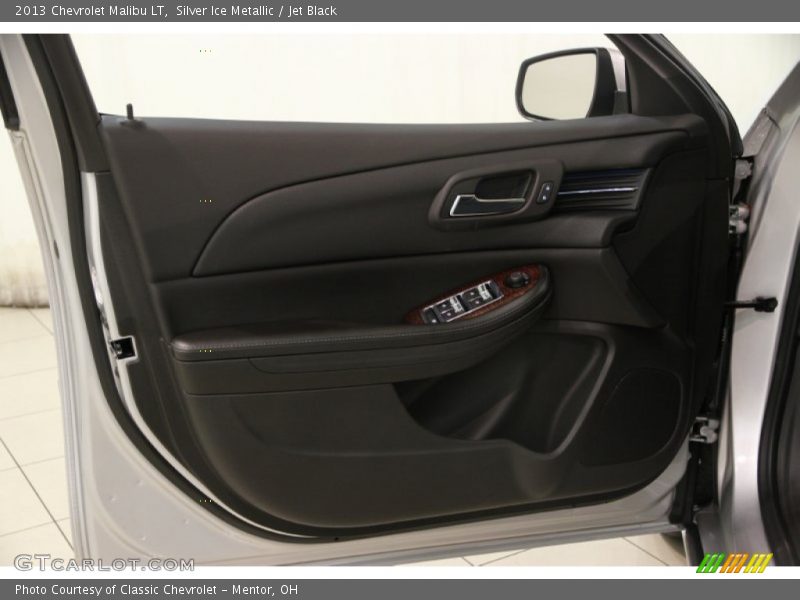 Silver Ice Metallic / Jet Black 2013 Chevrolet Malibu LT