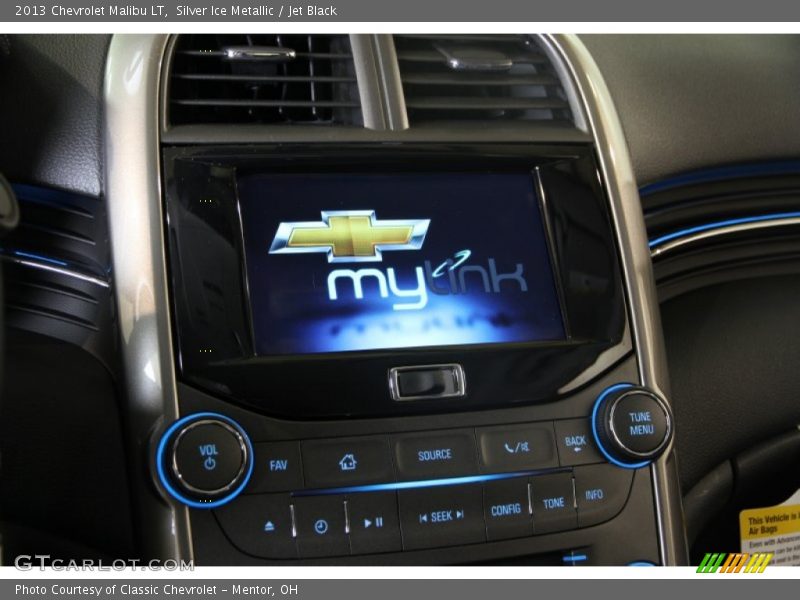 Silver Ice Metallic / Jet Black 2013 Chevrolet Malibu LT
