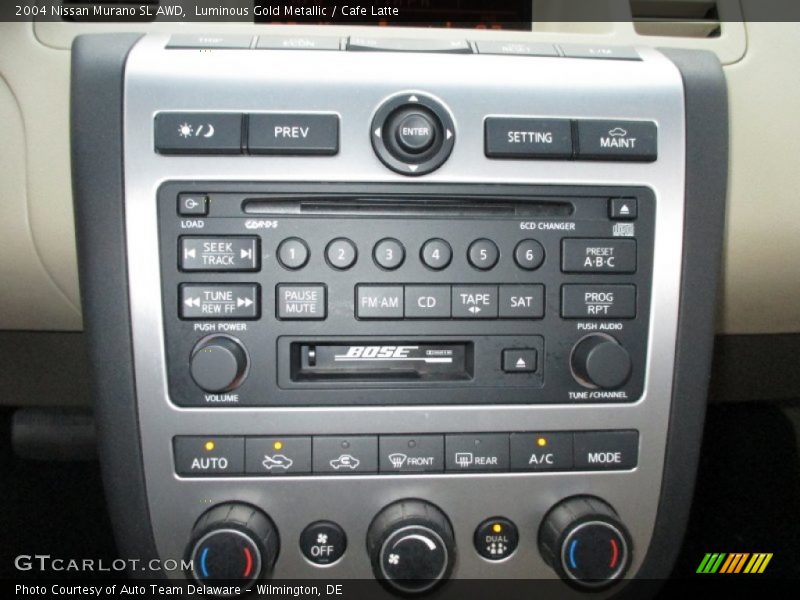 Luminous Gold Metallic / Cafe Latte 2004 Nissan Murano SL AWD