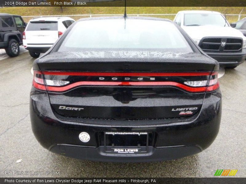 Pitch Black / Black 2014 Dodge Dart Limited