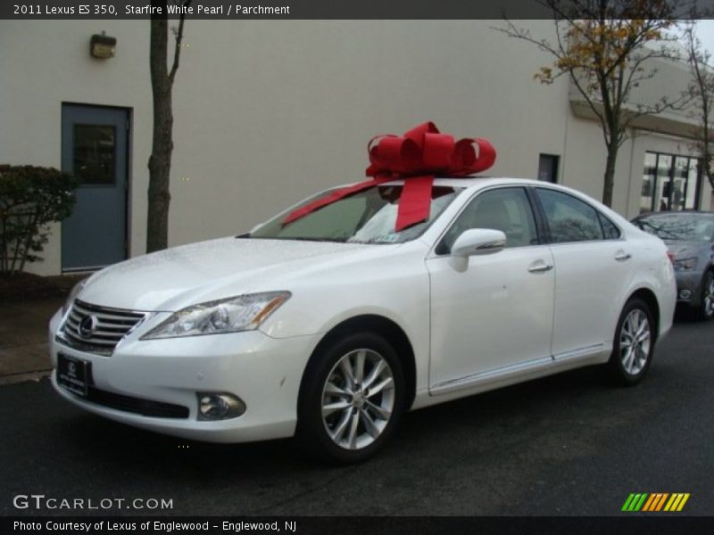 Starfire White Pearl / Parchment 2011 Lexus ES 350