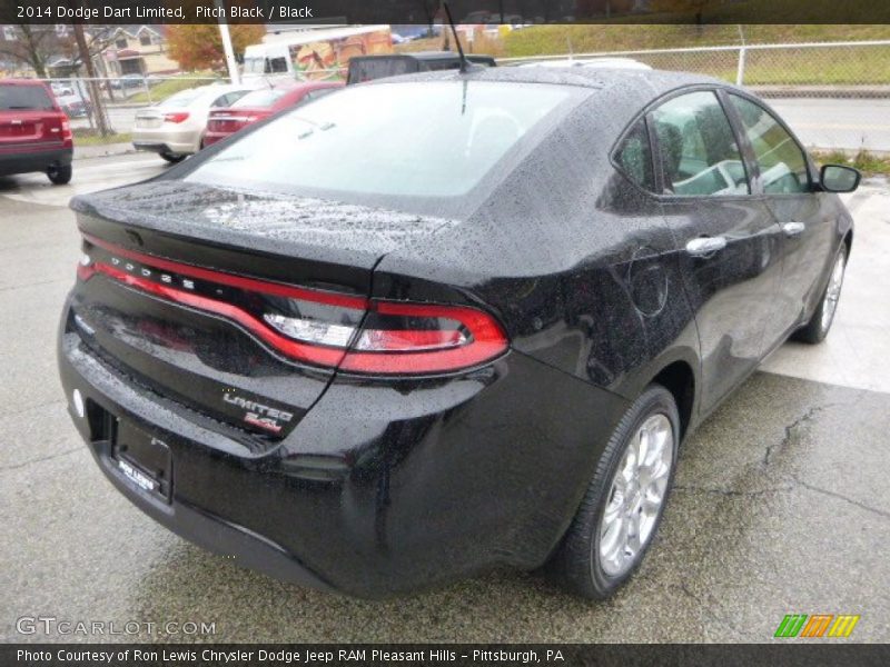 Pitch Black / Black 2014 Dodge Dart Limited