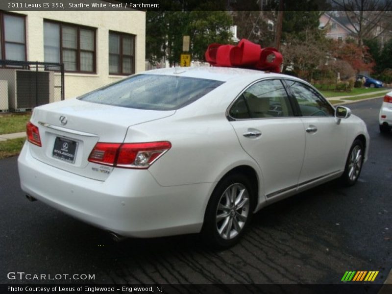 Starfire White Pearl / Parchment 2011 Lexus ES 350