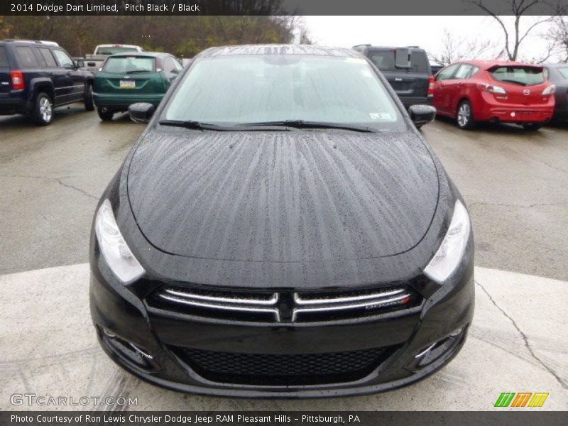 Pitch Black / Black 2014 Dodge Dart Limited
