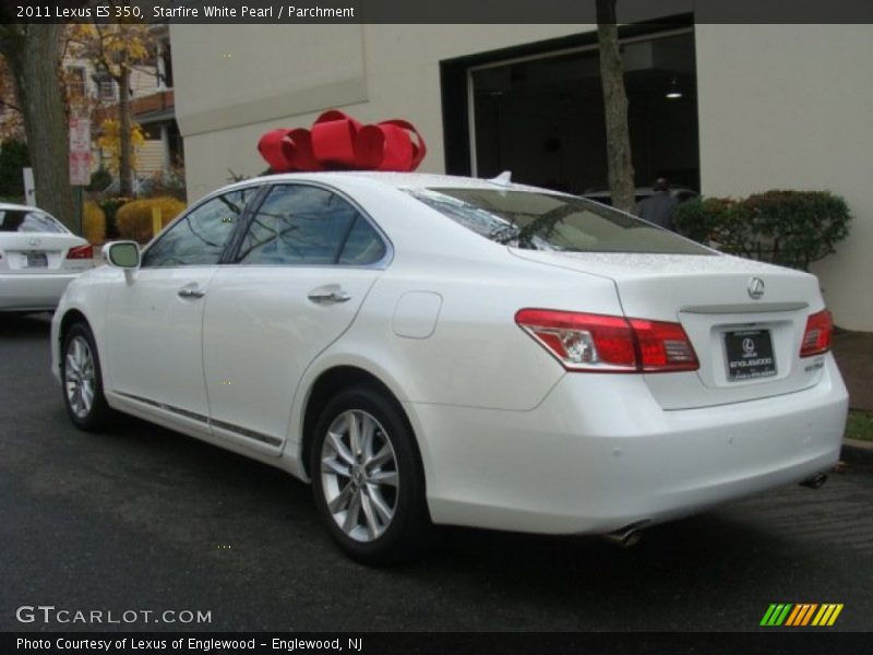 Starfire White Pearl / Parchment 2011 Lexus ES 350