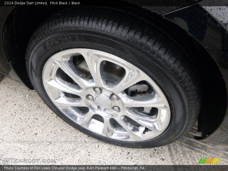 Pitch Black / Black 2014 Dodge Dart Limited