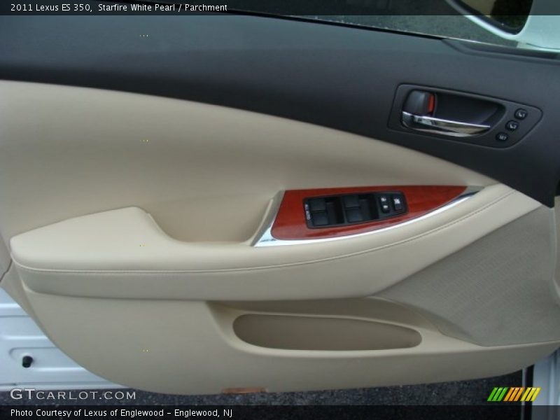 Starfire White Pearl / Parchment 2011 Lexus ES 350