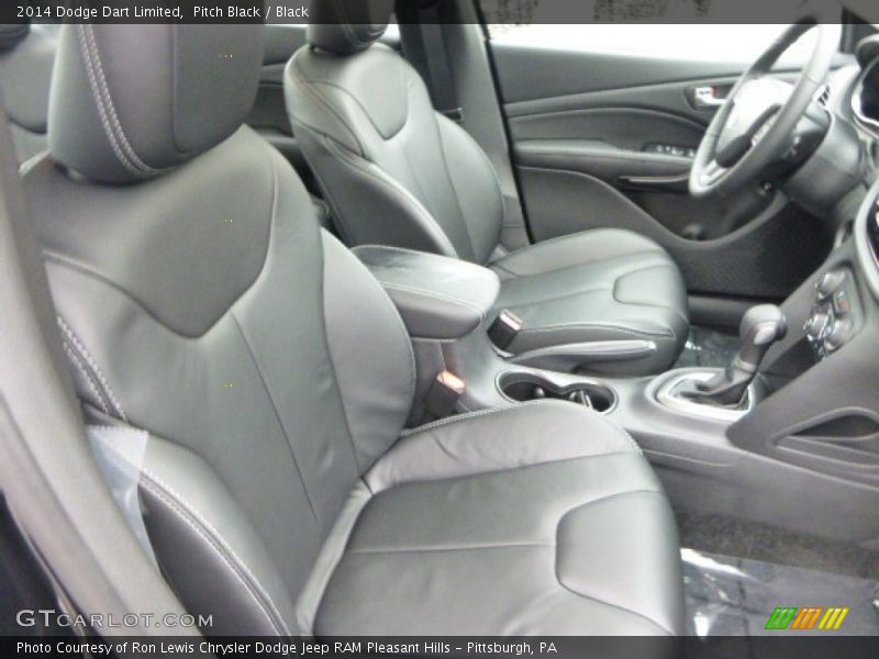 Pitch Black / Black 2014 Dodge Dart Limited