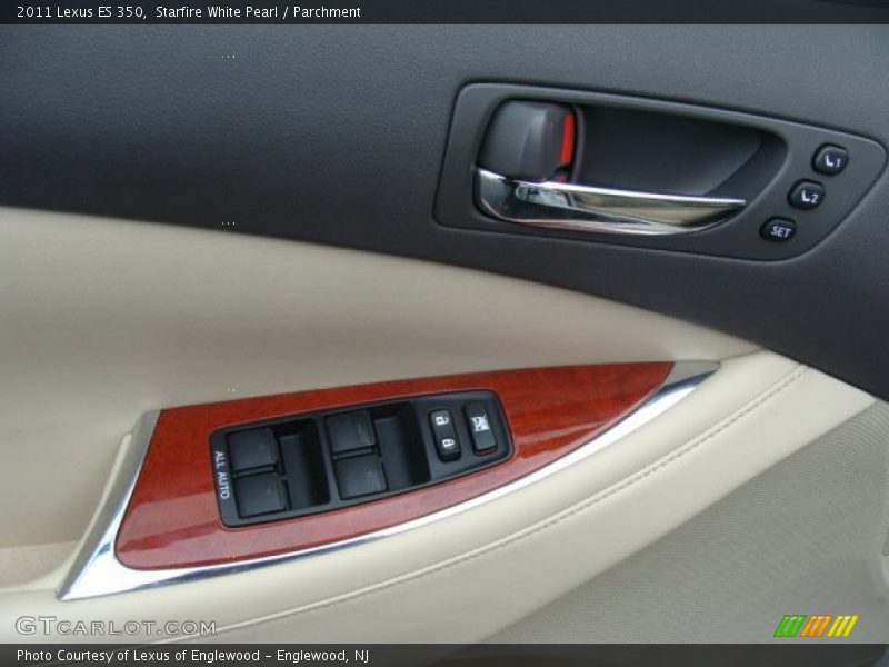 Starfire White Pearl / Parchment 2011 Lexus ES 350