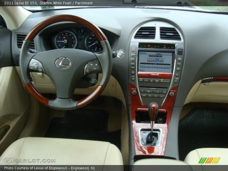 Starfire White Pearl / Parchment 2011 Lexus ES 350