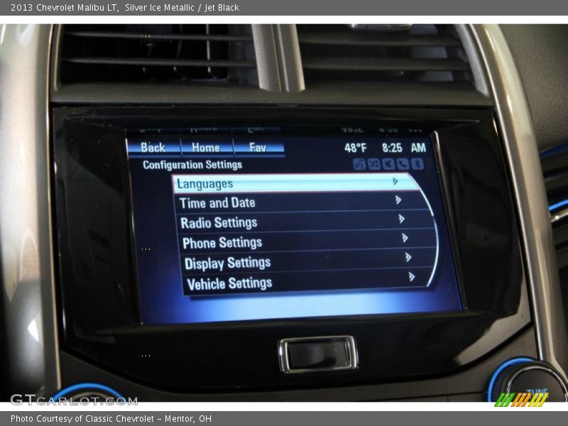 Silver Ice Metallic / Jet Black 2013 Chevrolet Malibu LT