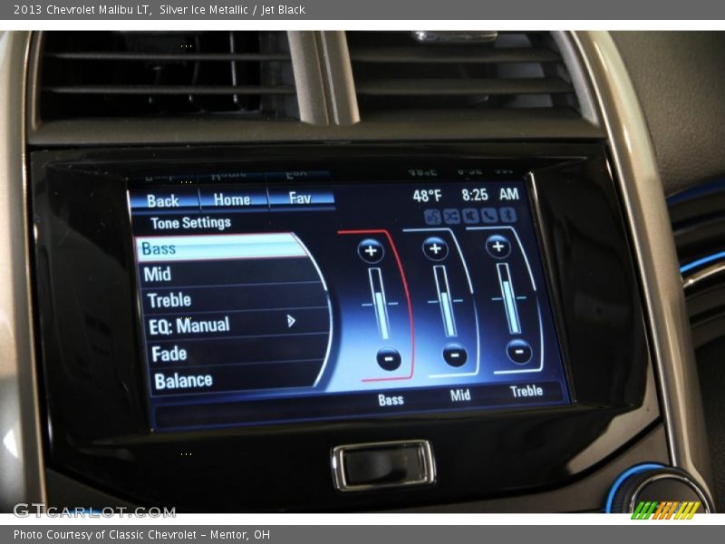 Silver Ice Metallic / Jet Black 2013 Chevrolet Malibu LT