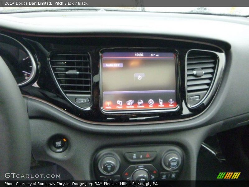Pitch Black / Black 2014 Dodge Dart Limited