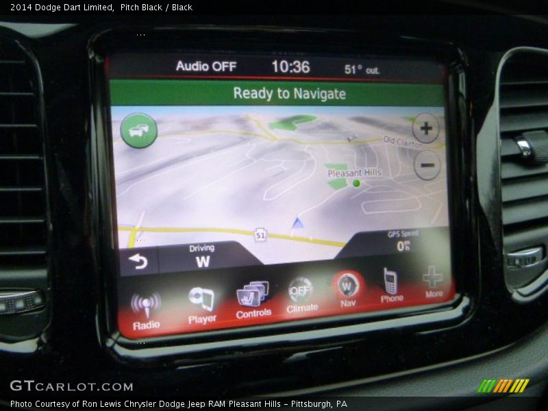 Pitch Black / Black 2014 Dodge Dart Limited