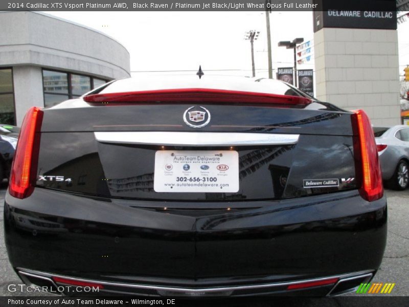 Black Raven / Platinum Jet Black/Light Wheat Opus Full Leather 2014 Cadillac XTS Vsport Platinum AWD