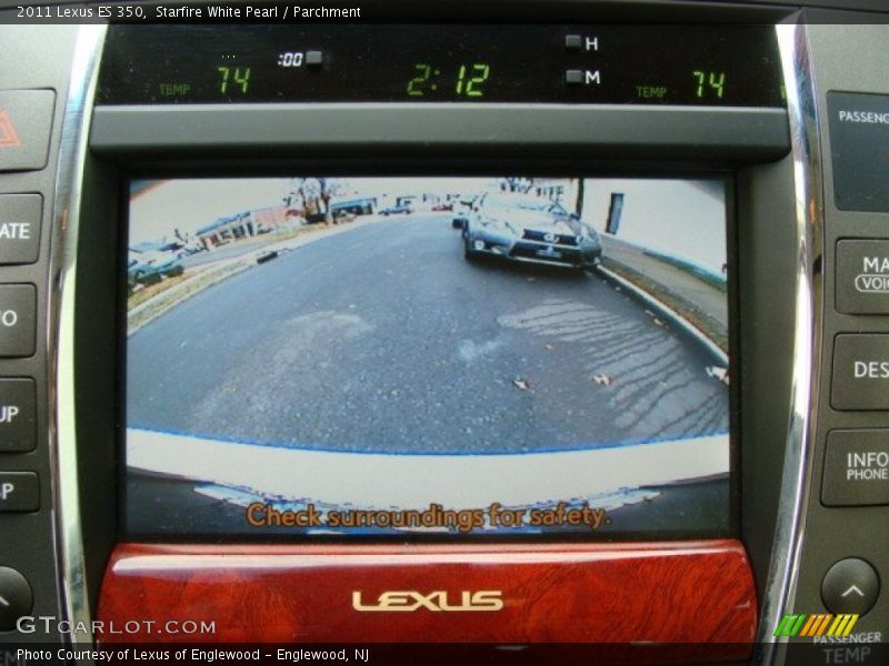 Starfire White Pearl / Parchment 2011 Lexus ES 350