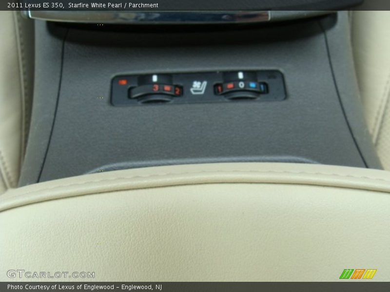 Starfire White Pearl / Parchment 2011 Lexus ES 350