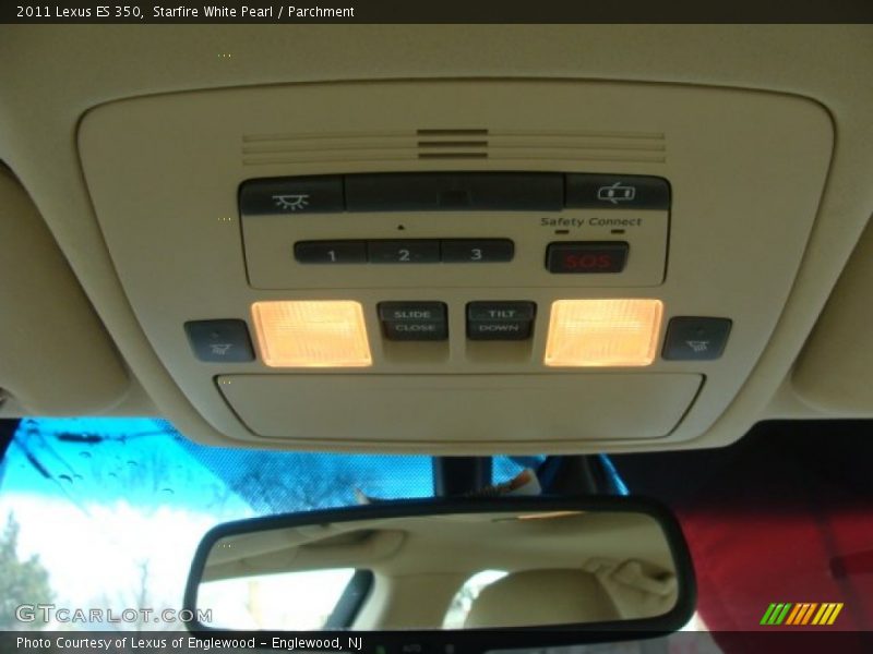 Starfire White Pearl / Parchment 2011 Lexus ES 350