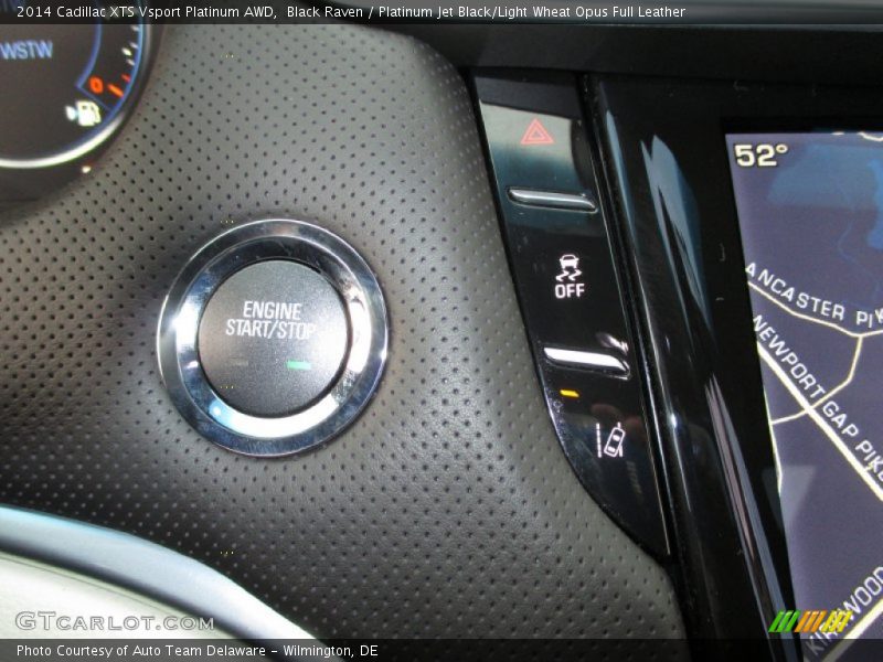 Black Raven / Platinum Jet Black/Light Wheat Opus Full Leather 2014 Cadillac XTS Vsport Platinum AWD