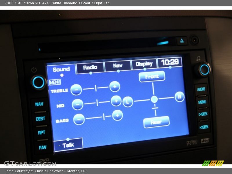 White Diamond Tricoat / Light Tan 2008 GMC Yukon SLT 4x4