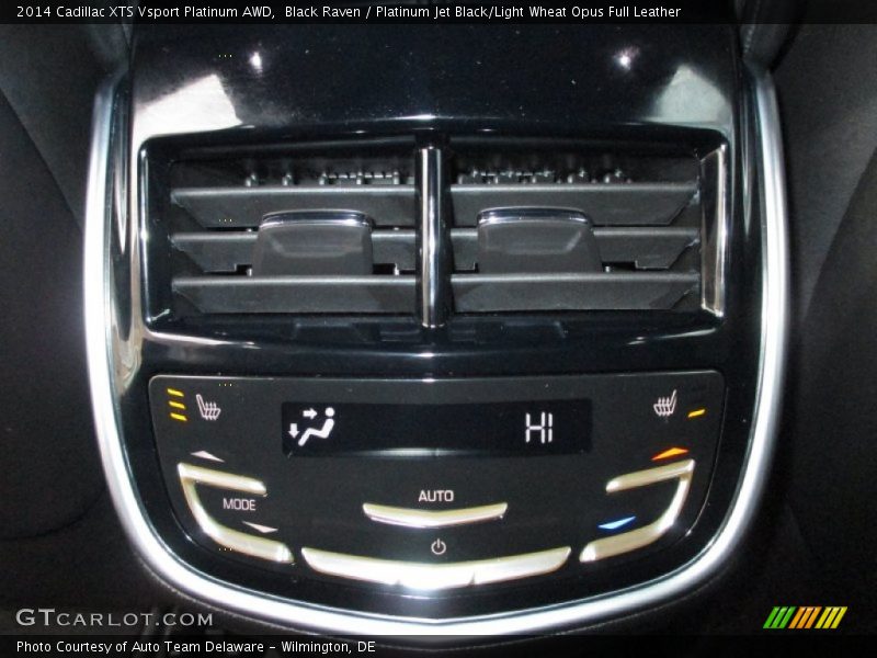 Black Raven / Platinum Jet Black/Light Wheat Opus Full Leather 2014 Cadillac XTS Vsport Platinum AWD