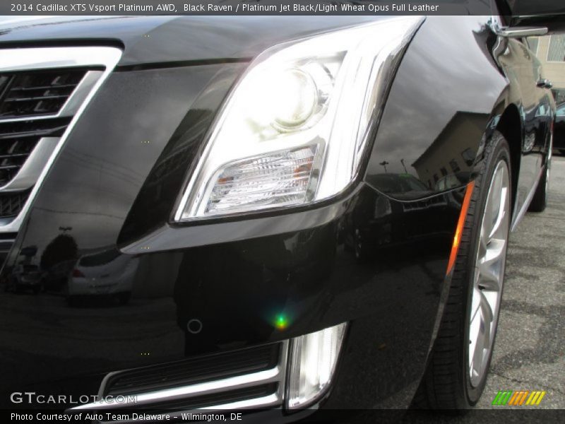 Black Raven / Platinum Jet Black/Light Wheat Opus Full Leather 2014 Cadillac XTS Vsport Platinum AWD