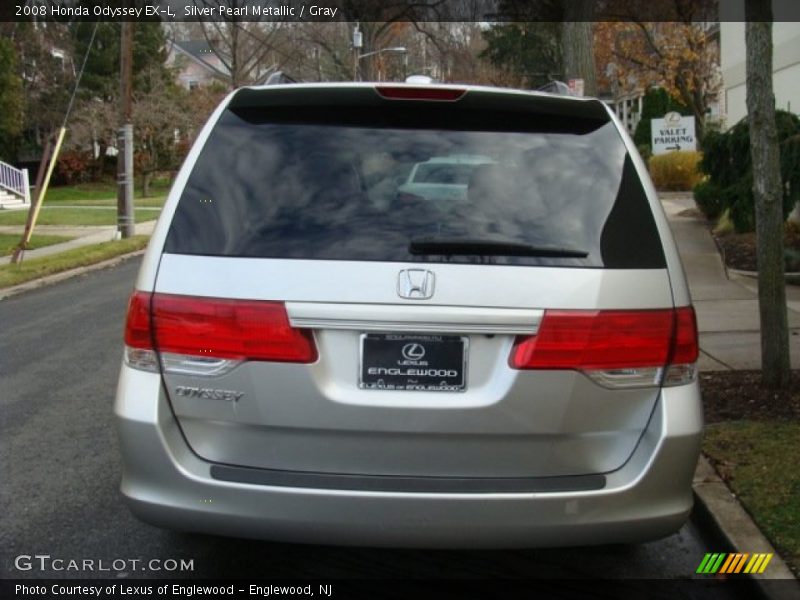Silver Pearl Metallic / Gray 2008 Honda Odyssey EX-L