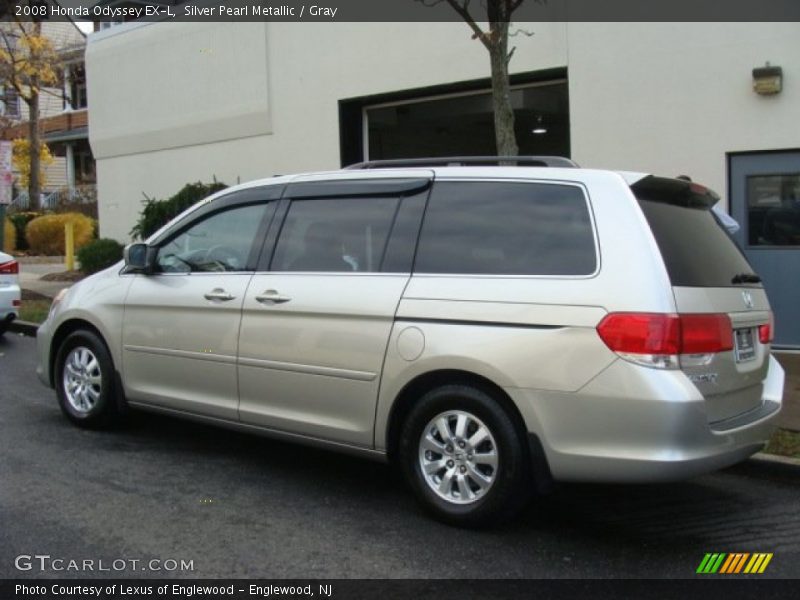 Silver Pearl Metallic / Gray 2008 Honda Odyssey EX-L
