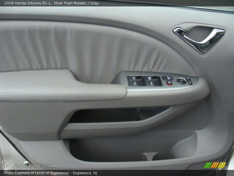 Silver Pearl Metallic / Gray 2008 Honda Odyssey EX-L