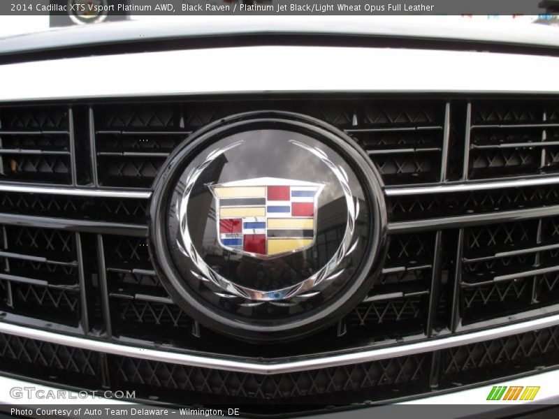 Black Raven / Platinum Jet Black/Light Wheat Opus Full Leather 2014 Cadillac XTS Vsport Platinum AWD