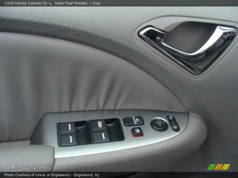 Silver Pearl Metallic / Gray 2008 Honda Odyssey EX-L