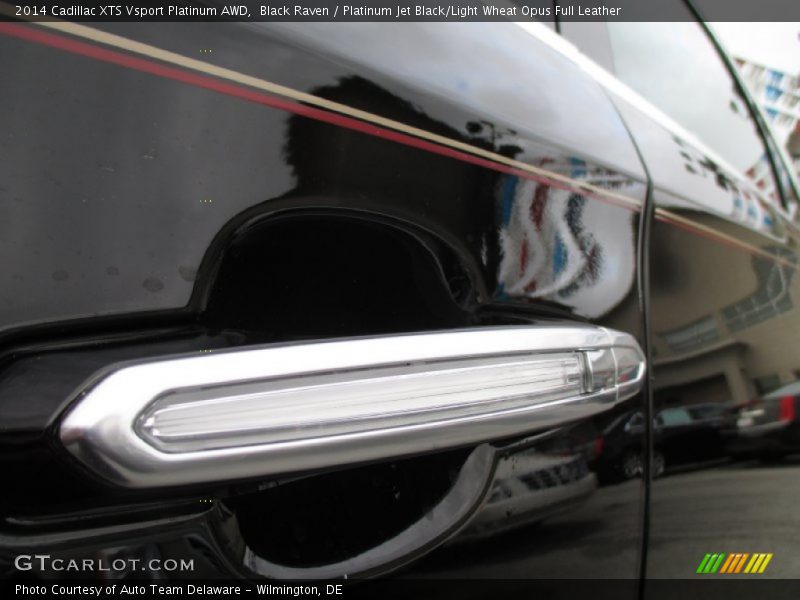 Black Raven / Platinum Jet Black/Light Wheat Opus Full Leather 2014 Cadillac XTS Vsport Platinum AWD