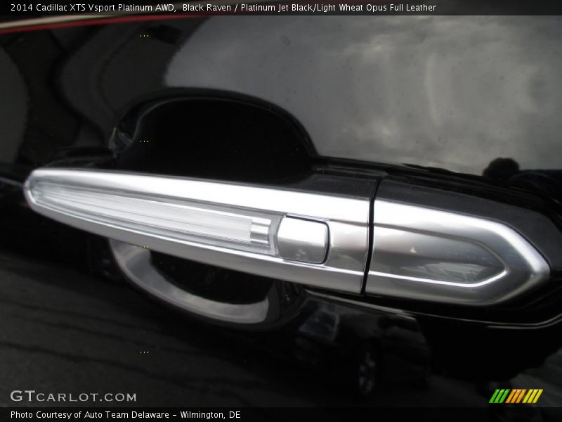 Black Raven / Platinum Jet Black/Light Wheat Opus Full Leather 2014 Cadillac XTS Vsport Platinum AWD