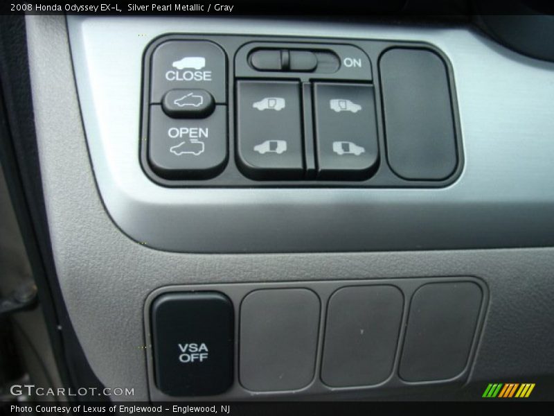 Silver Pearl Metallic / Gray 2008 Honda Odyssey EX-L
