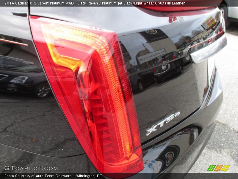 Black Raven / Platinum Jet Black/Light Wheat Opus Full Leather 2014 Cadillac XTS Vsport Platinum AWD