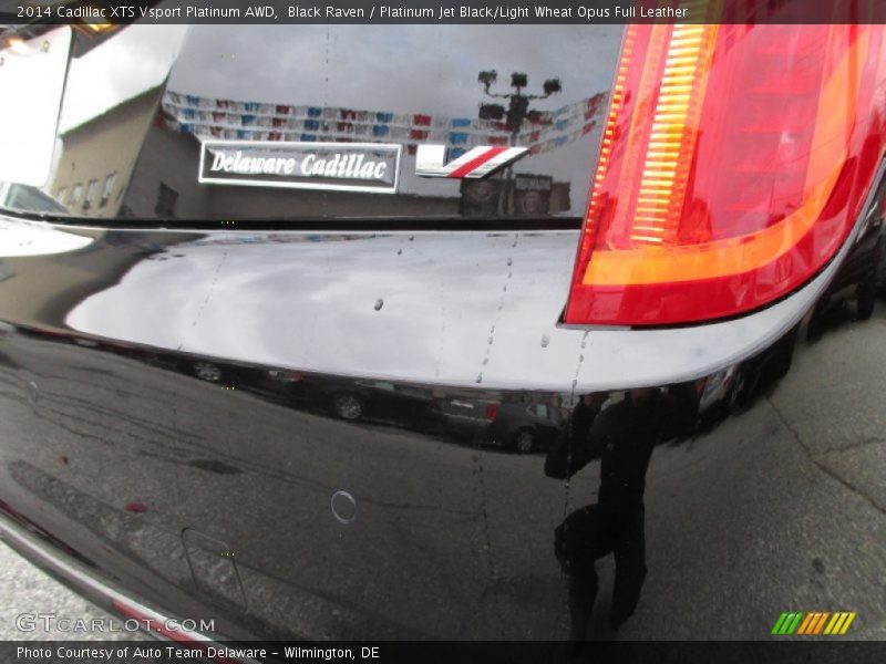 Black Raven / Platinum Jet Black/Light Wheat Opus Full Leather 2014 Cadillac XTS Vsport Platinum AWD