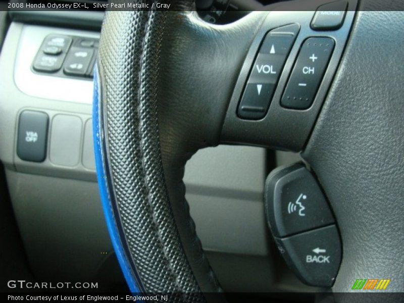 Silver Pearl Metallic / Gray 2008 Honda Odyssey EX-L