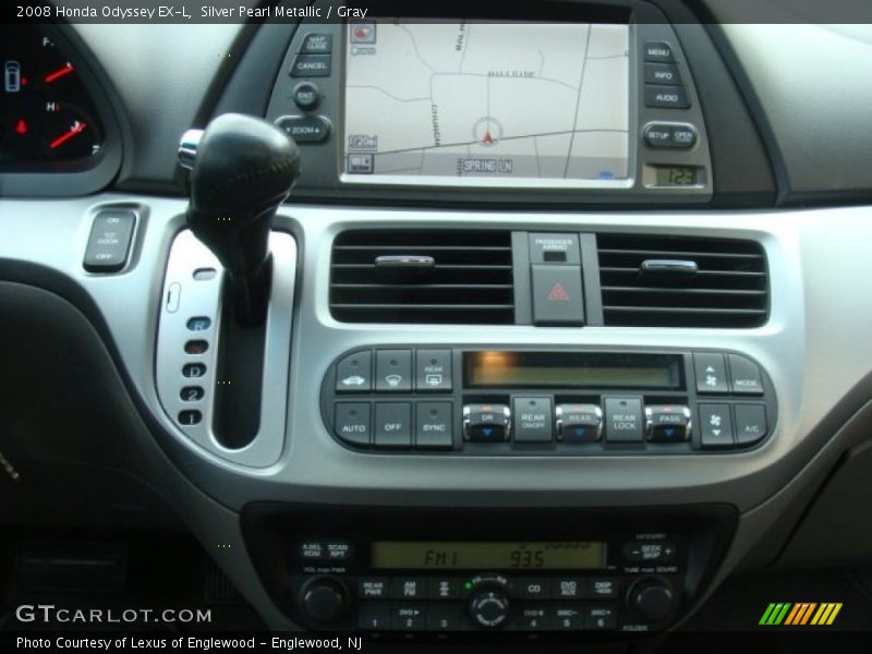 Silver Pearl Metallic / Gray 2008 Honda Odyssey EX-L